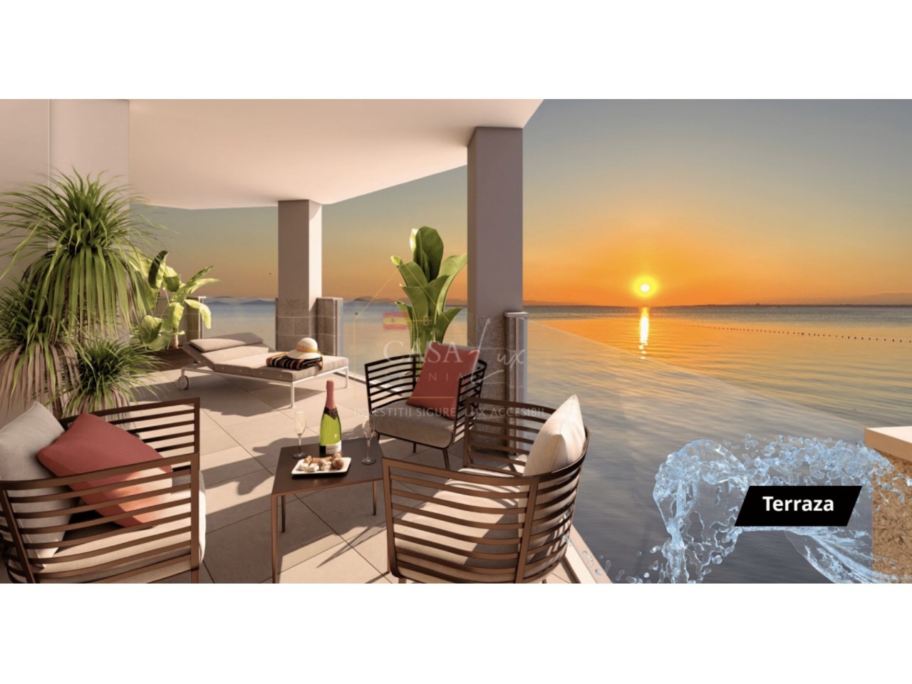 Apartament nou pe plaja in La Manga, Spania