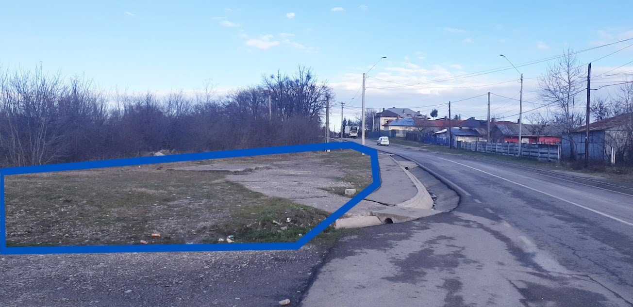 Teren intravilan 935 mp – Moreni, DB– PUD aprobat, utilități, acces direct DJ